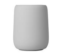 Blomus Sono Vaso para cepillos de Dientes, Cerámica y Silicona, Micro Chip, H 11 cm, Ø 8,5 cm, V 0,3 l