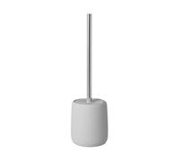 blomus Sono - Escobilla de baño, cerámica, plástico, Silicona, Microchip, Altura 39 cm, diámetro 11 cm