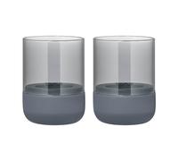 blomus Portavelas Calma Ø7 cm. set de 2 Steel grey-smoke