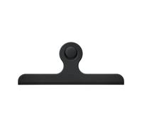 blomus Rasqueta de ducha con gancho Kapi Negro