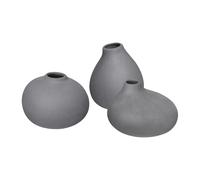 blomus Set de 3 jarrones Nona Pewter