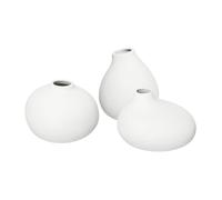 blomus Set de 3 jarrones Nona White