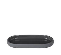 Blomus SONO Bandeja Cerámica Imán 2,5 x 10 x 19 cm, Diseño Exclusivo, Organizador Decorativo para Joyas y Cosméticos, Color Imán