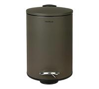 Blomus Sono - Cubo de Basura con Pedal (Acero, plástico, 24,5 x 17 cm)