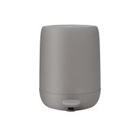 Blomus -SONO- Cubo de basura con pedal de cierre suave, cubo de basura, cubo cosmético, cubo de basura con pedal, cierre suave, color satélite, material plástico, silicona