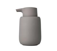 blomus -Sono- Dispensador de jabón de cerámica, satélite, dosificador de jabón, Aspecto Elegante, Acabado Accesorio de baño (Alto 14 cm, Profundidad 9,5 cm, diámetro 8,5, V
