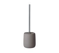 blomus -Sono - Escobilla de Inodoro de cerámica/plástico, satélite, escobilla de Inodoro, Tacto Suave, higiénica, Soporte y Accesorio de baño (Alto/Ancho/Profundo): 39 x 11 x 11 cm, Satellite, 69047
