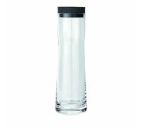 Blomus SPLASH Garrafa 1 L Gris - Jarras, cántaros y botellas (Garrafa, 1 L, Gris, Vidrio, Silicona, 9 cm)