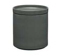 blomus Tarro de almacenamiento con tapa Pilar Agave Green. Ø12 × 13.5 cm