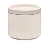 blomus Tarro de almacenamiento con tapa Pilar Moonbeam. Ø10 × 9 cm