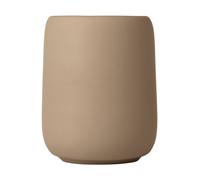 blomus Taza para cepillos de dientes Sono cerámica 30 cl Beige