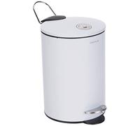 Blomus Treteimer-68945 Papelera, Blanco, 3 L