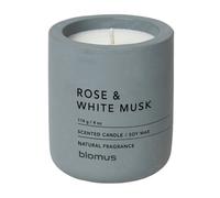 blomus Vela perfumada Fraga 24 horas Rose & White Musk-Flintstone