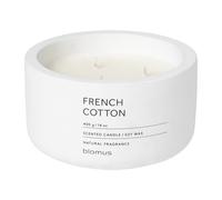 blomus Vela perfumada Fraga 25 horas French Cotton-Lily White