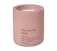blomus Vela perfumada Fraga 55 horas Sal marina y Salvia-Rosa Marchita