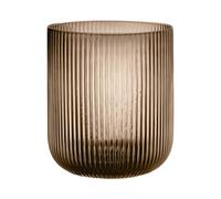 blomus - Ven 66253 Farol tamaño L, Tono marrón cálido, Elegante Llamativo como Farol o jarrón, Color café
