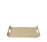 blomus Wilo - Bandeja de madera dura, color natural, tamaño L, 44 x 31 x 4,5 cm, diseño atemporal, bandeja de servir para cocina, decoración y bebidas