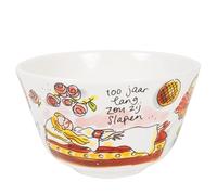 Blond Amsterdam Bol 14cm Efteling La Belle au Bois Dormant - bol en céramique illustré avec scènes de contes, idéal pour petit-déjeuner, soupe ou dessert dans un univers féerique