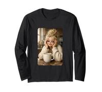Blond Doll Smoking Aesthetic Art Coffee Time Morning Mood Manga Larga