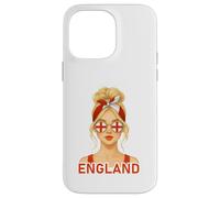 Blond English Girl England Flag English Girlfriend Wife Carcasa para iPhone 14 Pro Max