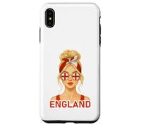 Blond English Girl England Flag English Girlfriend Wife Carcasa para iPhone XS Max