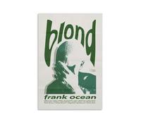 Blonde by Frank OceanCanvas Posters para dormitorio, decoración de pared, pósteres, impresiones artísticas, póster impreso, pintura retro, decoración de pared para el hogar, dormitorio, 60 x 90 cm