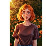 Blonde Girl 150 Piece Jigsaw Puzzles for Adults, Colourful, Challenging & Brainteasing Adult Puzzles 150 Pieces Flower, Fun jigsaws for The Whole Family 14x10 Inch