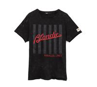 Blondie Band Logo Hombres X-Grande Camiseta de manga corta