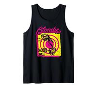 Blondie Call Me Colorful Vintage Band Camiseta sin Mangas