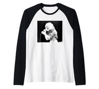 Blondie Debbie Harry de una Manera u Otra en Vivo 1980 Camiseta Manga Raglan