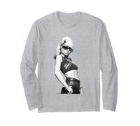 Blondie Debbie Harry Líneas Paralelas Era por Allan Ballard Manga Larga