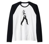 Blondie Debbie Harry Nueva Ola Corazón De Cristal Allan Ballard Camiseta Manga Raglan