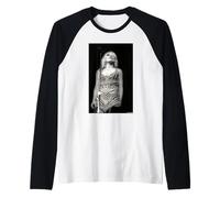Blondie Live Debbie Harry 1978 por Martyn Goddard Camiseta Manga Raglan