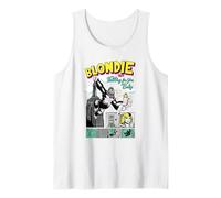Blondie Retro Giant Ape Comic Vintage Band Camiseta sin Mangas