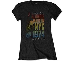 Blondie - T-Shirt # M Ladies Black # Made in NYC
