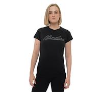 Blondie - T-Shirt # S Ladies Black # Logo