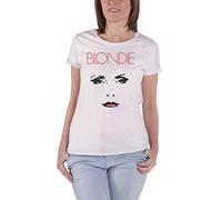 Blondie - T-Shirt # S Ladies White # Staredown