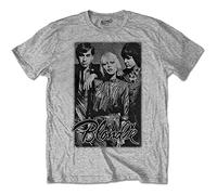 Blondie - T-Shirt # S Unisex Grey # Band Promo