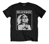 Blondie - T-Shirt # Xl Unisex Black # Presente Poster