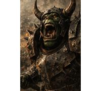 Blood and Iron: The Orc War-Horde Journal: 6x9 Lined Journal For Writing Down Notes, Thoughts, Diary, Notebook