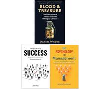 Blood and Treasure, From Stress to Success & The Psychology of Management 3 Books Collection Set