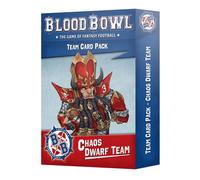 Blood Bowl Chaos Dwarf Team - Card Pack
