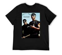 Blood in Blood out T-Shirt Funny Cotton tee Vinta Gift for Men Women Black XXL