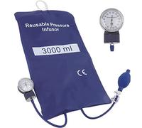 Blood Infusion Pressure Bag, No Leakage Good Air Tightness 3000Ml Pressure Infusion Bag With Pump And Gauge For Clinical First Aid, HUANGHAIQIU