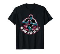 Blood Mud Glory - Diseño de Rugby Divertido Camiseta
