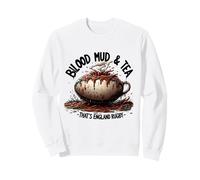 Blood Mud & Tea - Funny England Rugby Sudadera