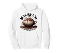 Blood Mud & Tea - Funny England Rugby Sudadera con Capucha