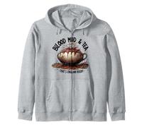 Blood Mud & Tea - Funny England Rugby Sudadera con Capucha