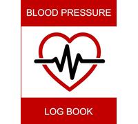 Blood pressure log book