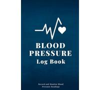 Blood Pressure Log Book - Daily Tracker for BP, Pulse & Wellness: Record and Monitor Readings to Improve Health and Prevent Hypertension